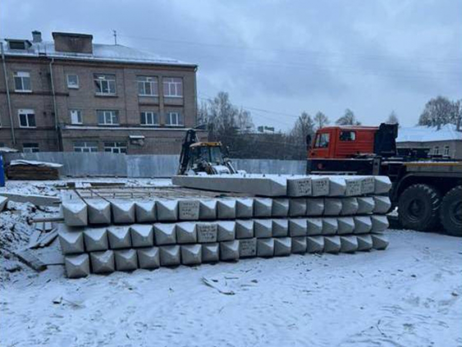 В Костроме началось строительство нового корпуса детской областной больницы