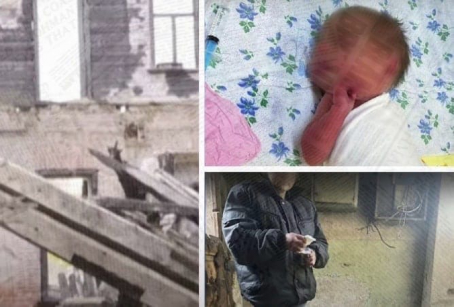 В заброшенном доме в Ивановской области нашли костромичку с истощённым младенцем