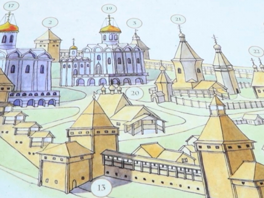 Костромичи могут увидеть, как выглядел кремль 400 лет назад
