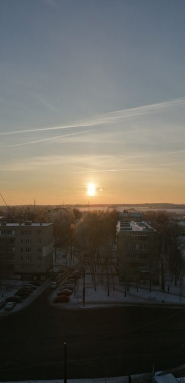 Над Костромой сфотографировали два солнца