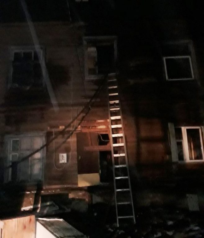 В пожаре в центре Костромы погибли двое людей