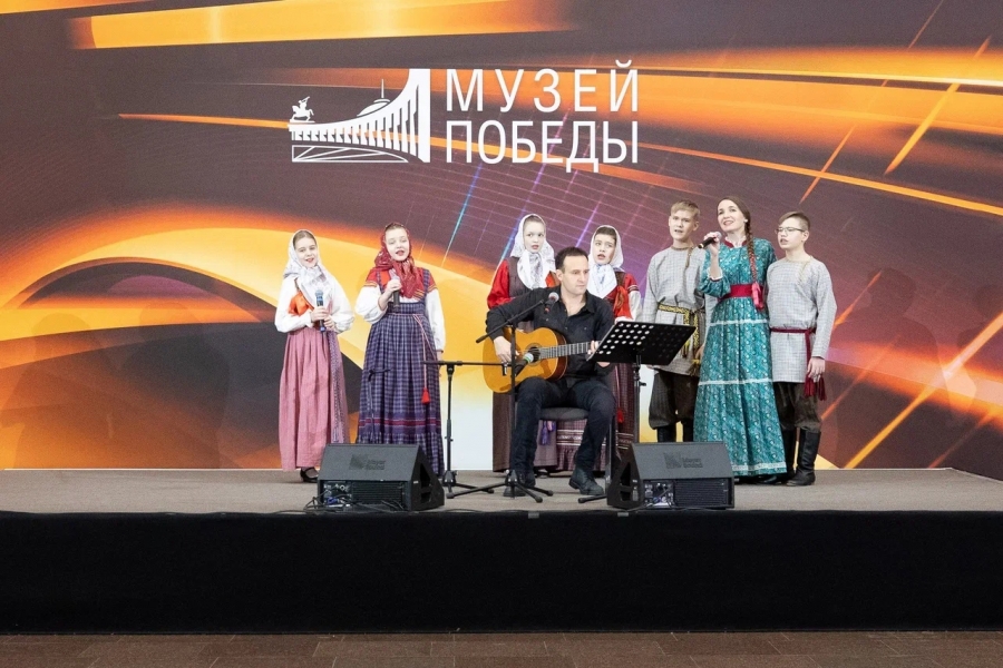 Костромичи выступили в Музее Победы на Поклонной горе