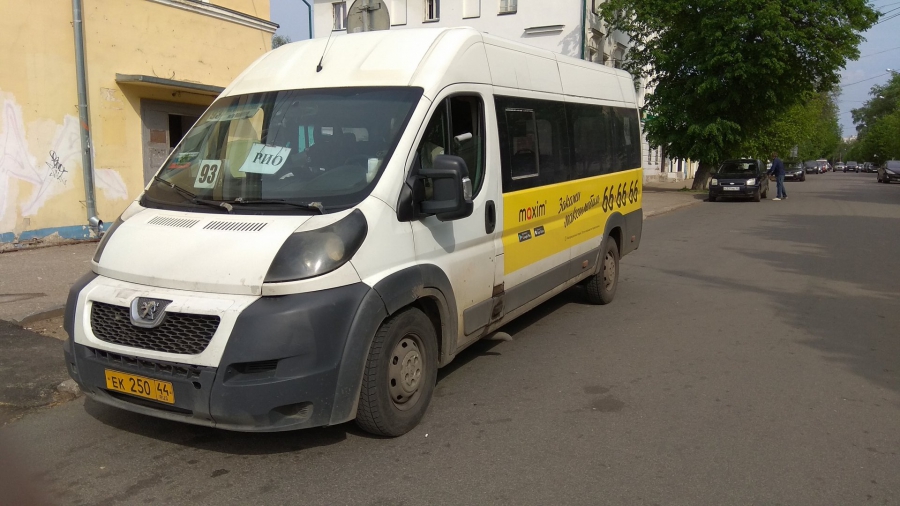 В Костроме часть маршруток №93 будет доезжать до «Мотордетали»