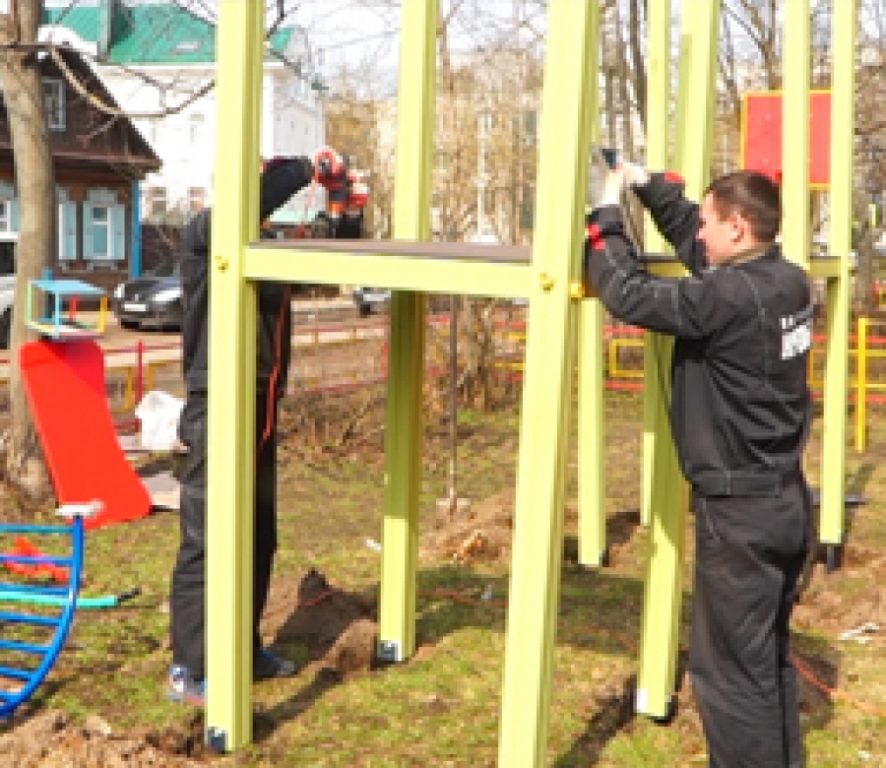 Благоустройство дворов в Костроме планируют завершить к сентябрю