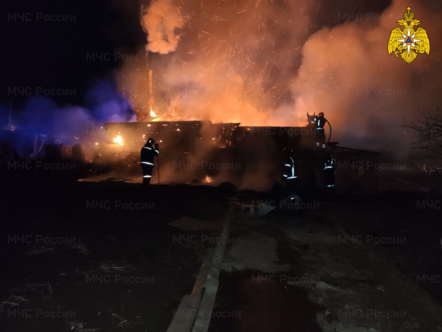 На пожаре в Костромском районе погибла женщина