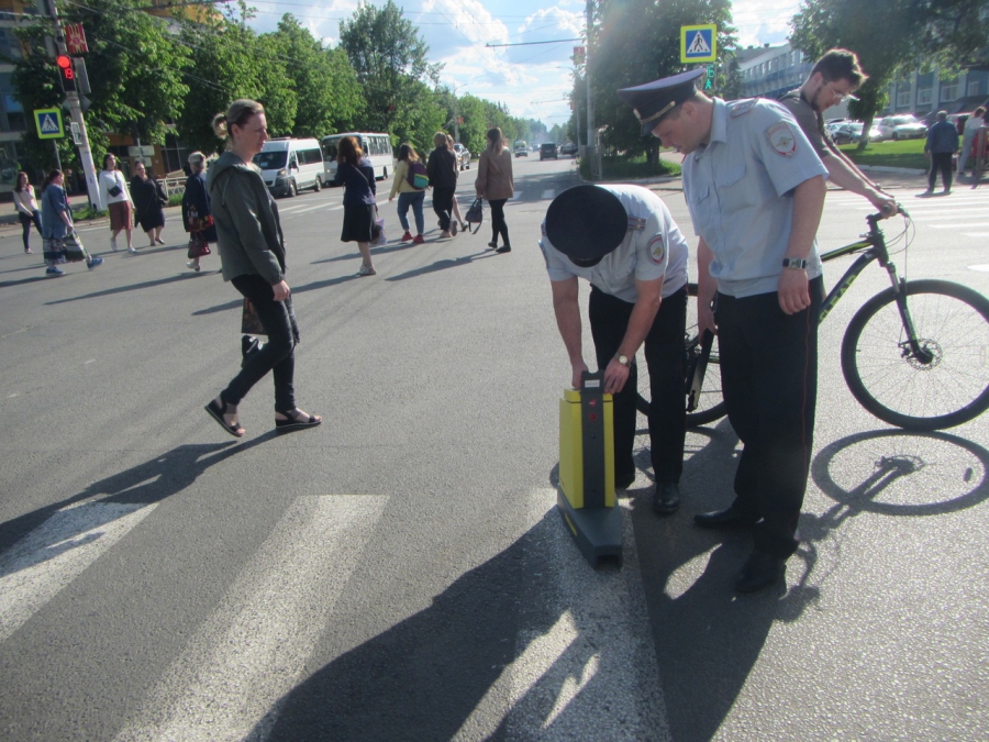 Костромские пешеходные переходы не прошли проверку ГИБДД