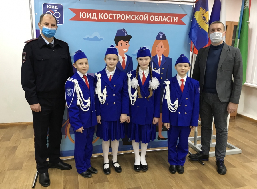 Юные инспекторы дорожного движения Костромской области стали участниками всероссийских мероприятий