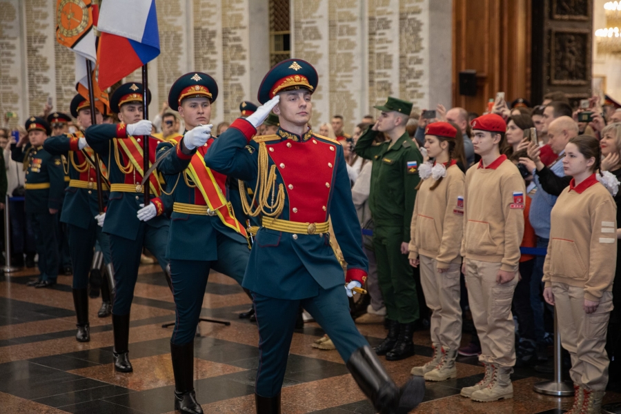 Костромские новобранцы Преображенского полка приняли присягу