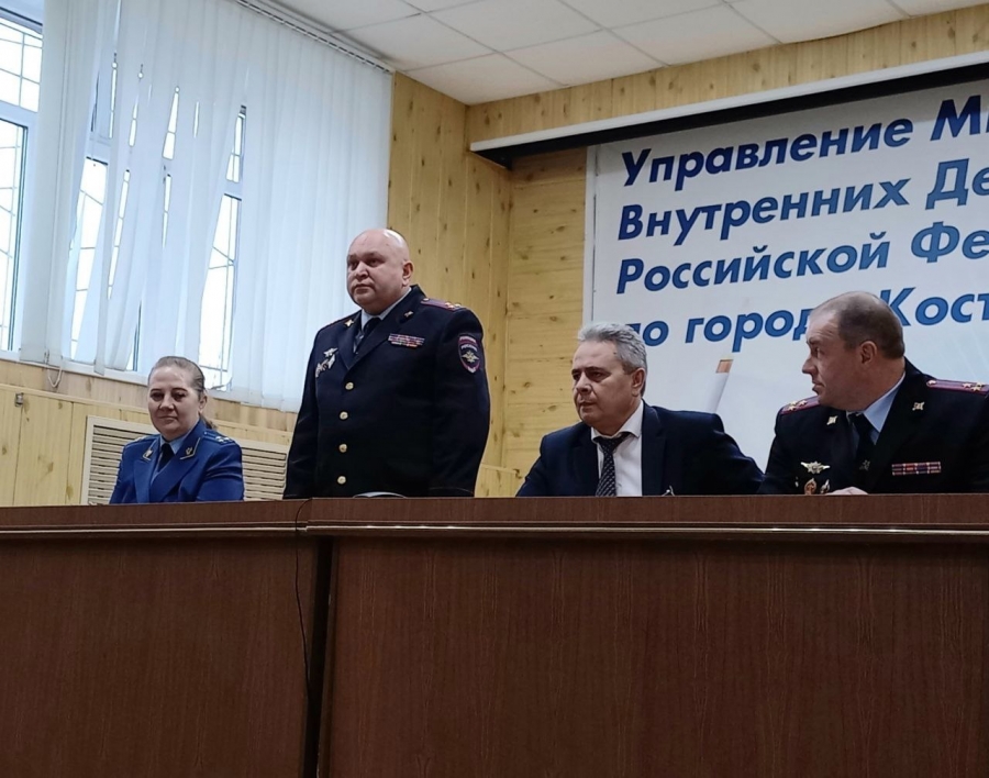 Костромским полицейским представили нового руководителя