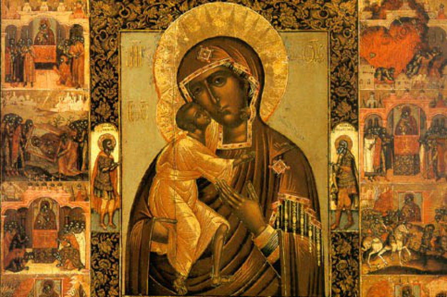 В Костроме освятили список с Феодоровской иконы