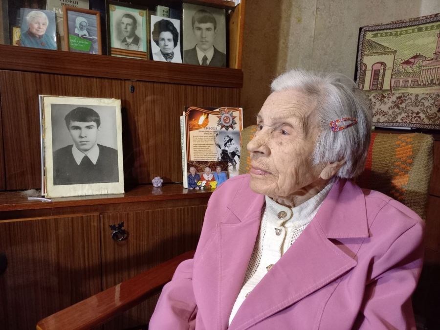 Костромичка рассказала секрет, благодаря которому дожила до 100-летия