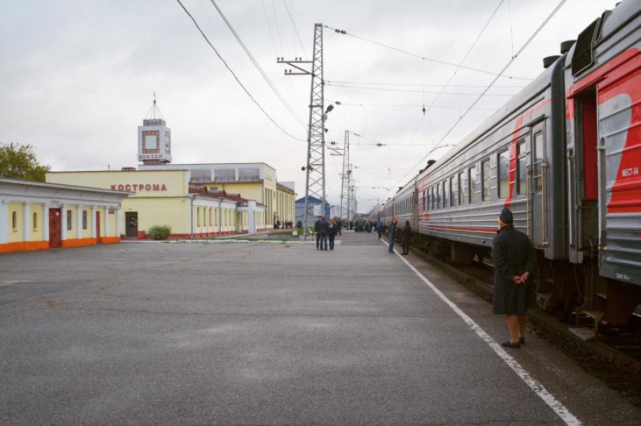 В конце марта РЖД запустит поезд «Санкт-Петербург – Кострома»