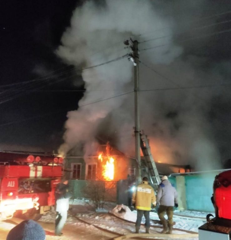 В Костромской области в собственном доме заживо сгорела женщина