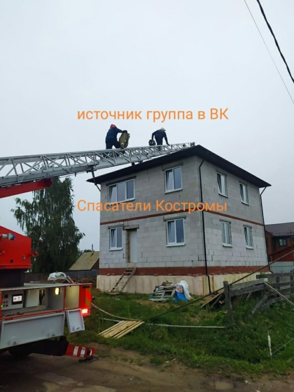 Костромские спасатели достали застрявшую в вентиляции кошку
