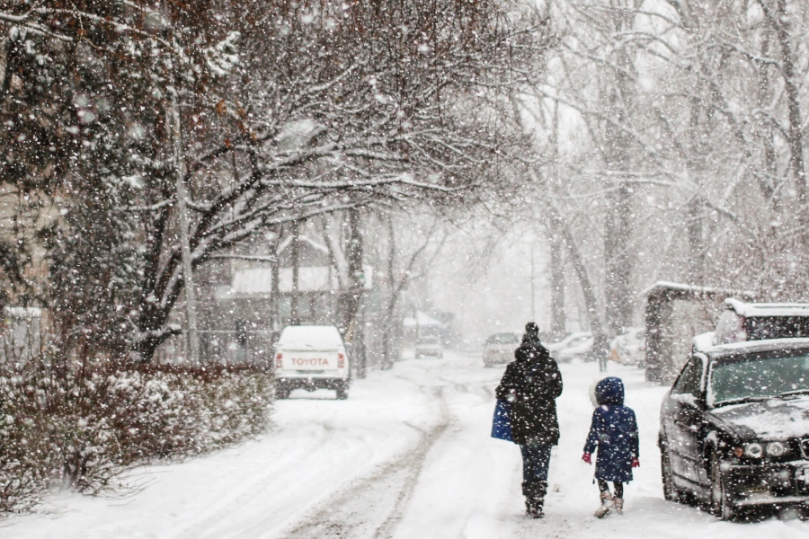 Сильные снегопады в Костроме будут продолжаться