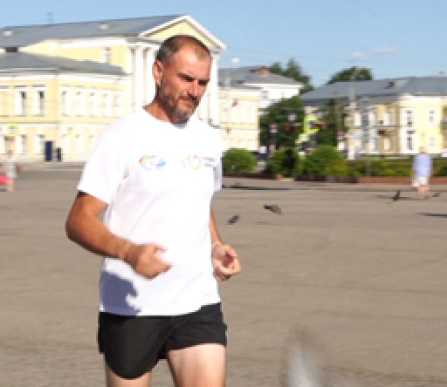 Волонтёр Андрей Неридный отважился на невероятный марафон