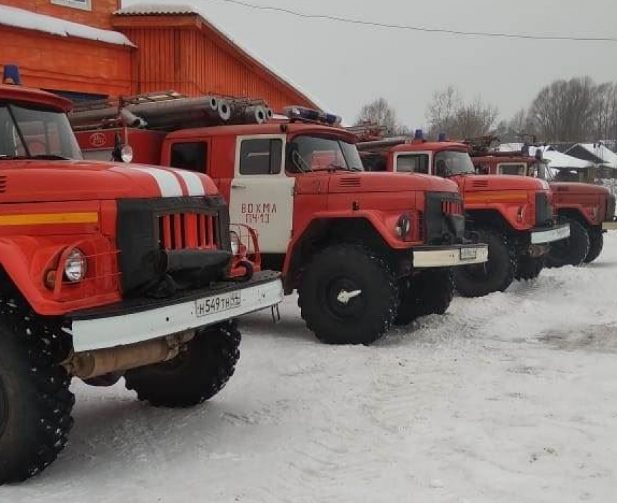 В Костромской области проверили готовность противопожарной службы к работе в праздники