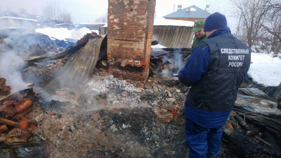 Следственный комитет начал проверку по факту пожара в Костромской области