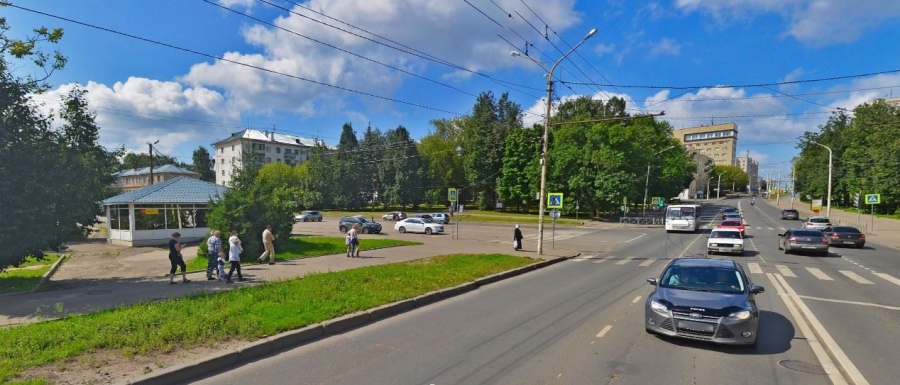 В Костроме изменится схема движения на перекрестке улицы Советской и Петрковского бульвара