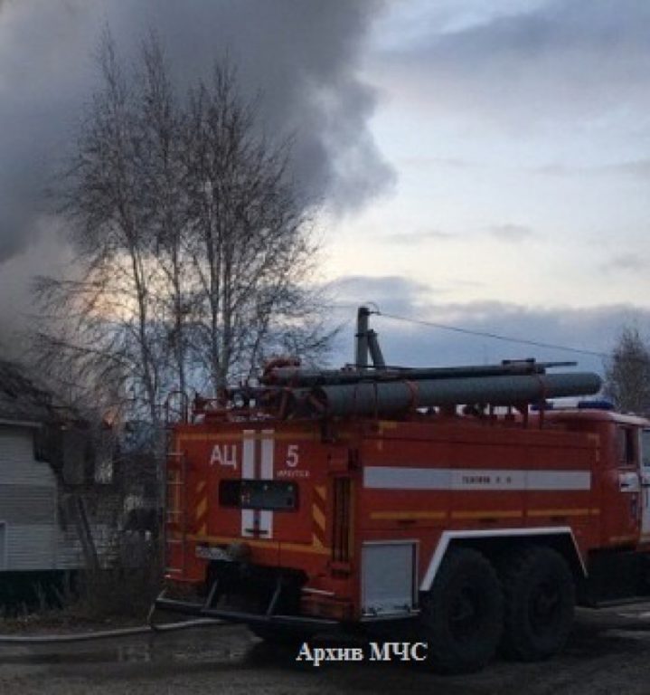 В Костромской области сгорел жилой дом: есть пострадавший