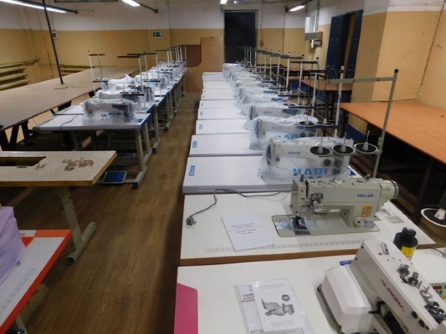 Костромские заключенные будут работать на современных швейных машинах