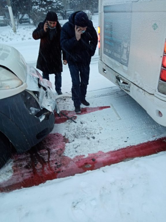 Костромичей привели в ужас фотографии аварии у Калиновского рынка