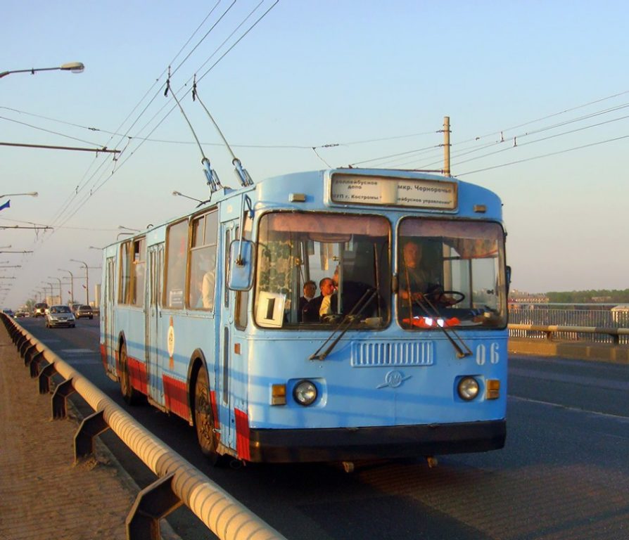 Костромские троллейбусы весь день будут следовать по другому маршруту
