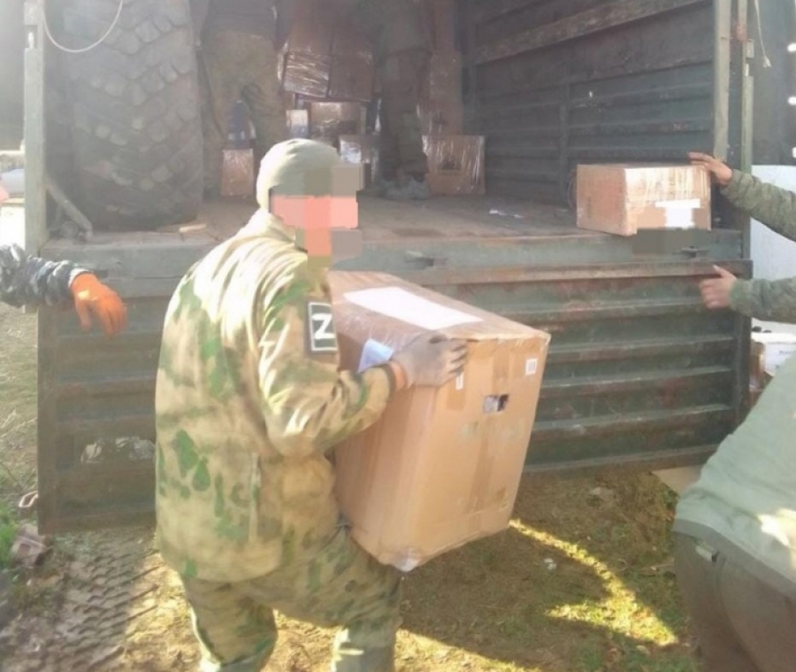 Костромским бойцам доставили теплые вещи от земляков