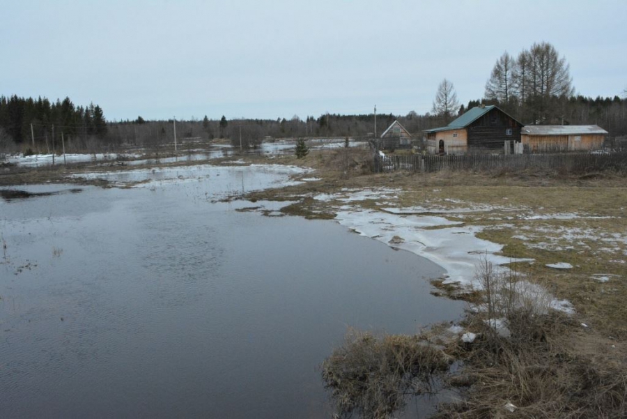 Спрогнозированная угроза: в Костромском районе продолжается паводок