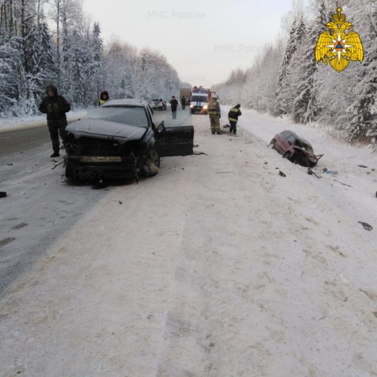 Жуткая авария произошла на трассе Кострома-Шарья: есть пострадавшие