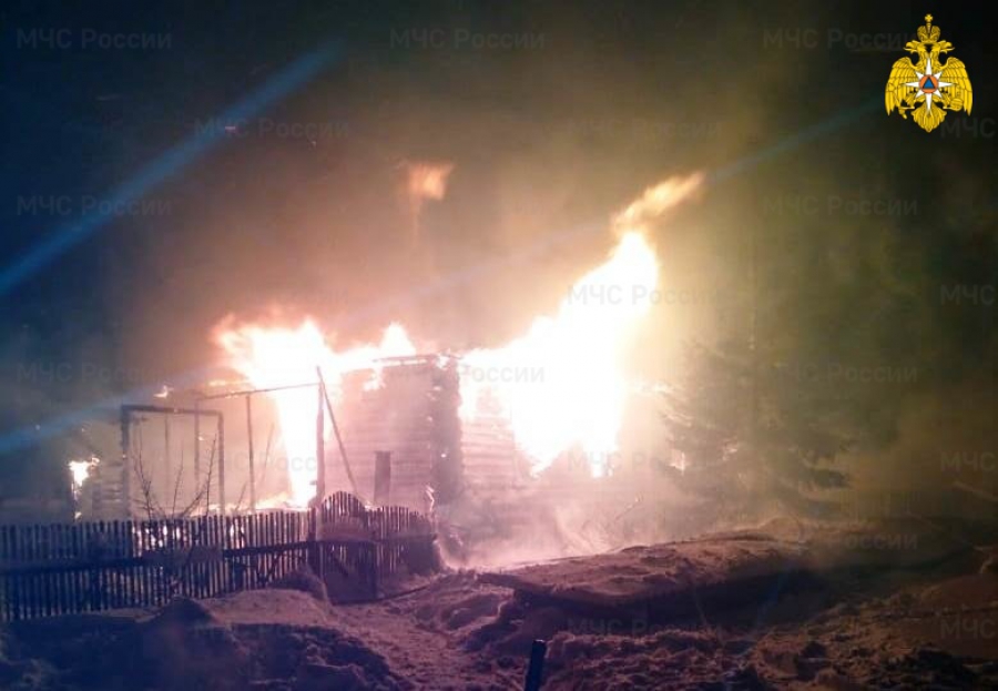 Старый Новый год прошел «с огоньком»: в Костромской области сгорели три дома