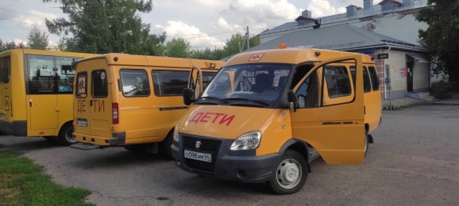 В Костромской области из-за неисправности сняли с линии 5 школьных автобусов