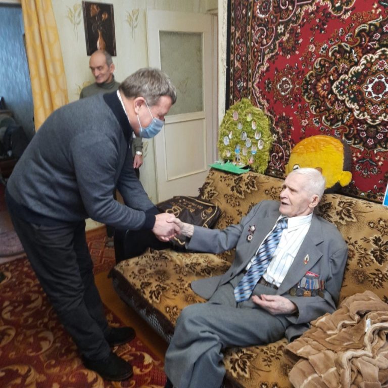 В Костромской области ветеран-фронтовик отметил 100-летний юбилей