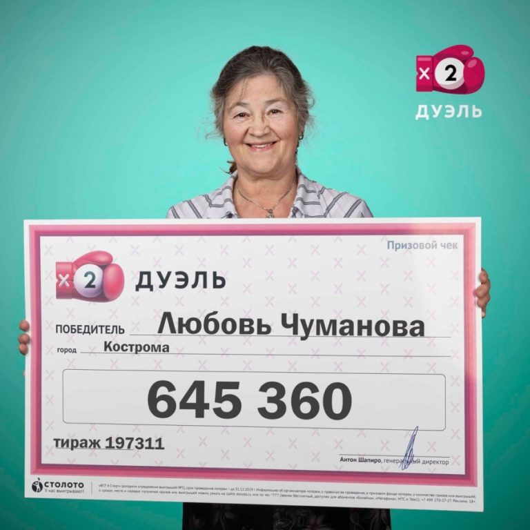 Нумерология и кошка помогли костромичке выиграть в лотерее более полумиллиона рублей