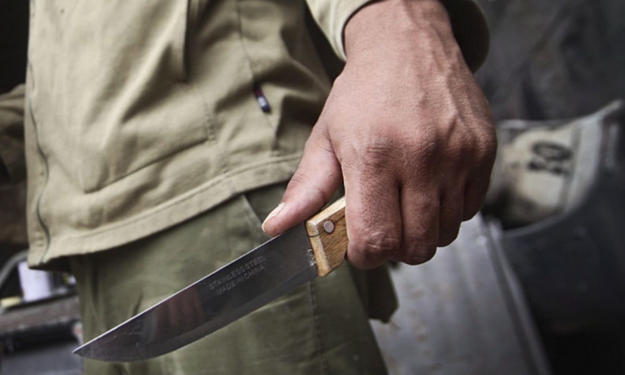 Дебошир из Вохмы попытался отбиться от полицейских ножом