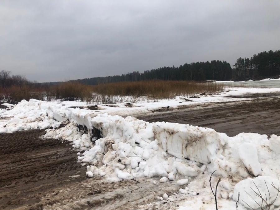 В Костромской области закрыли ещё одну ледовую переправу