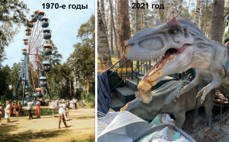 Костромскую Берендеевку превратили в пристанище для искалеченных динозавров (ФОТО)