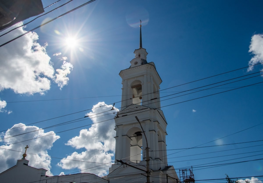 В центре Костромы восстановили старинную звонницу