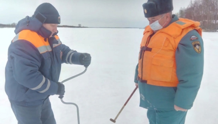 Морозы не смогли укрепить лёд на всех водоёмах Костромской области