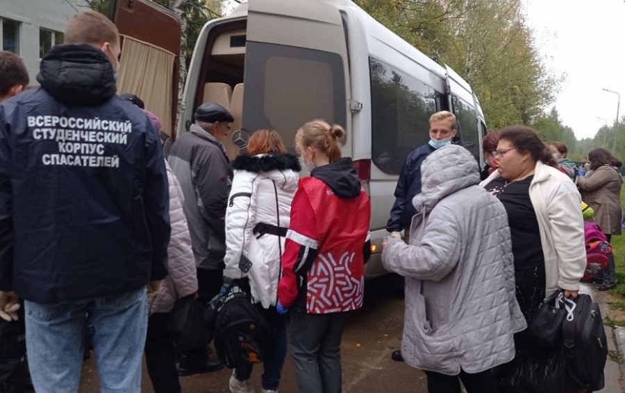 В Кострому прибыли 40 беженцев из Украины