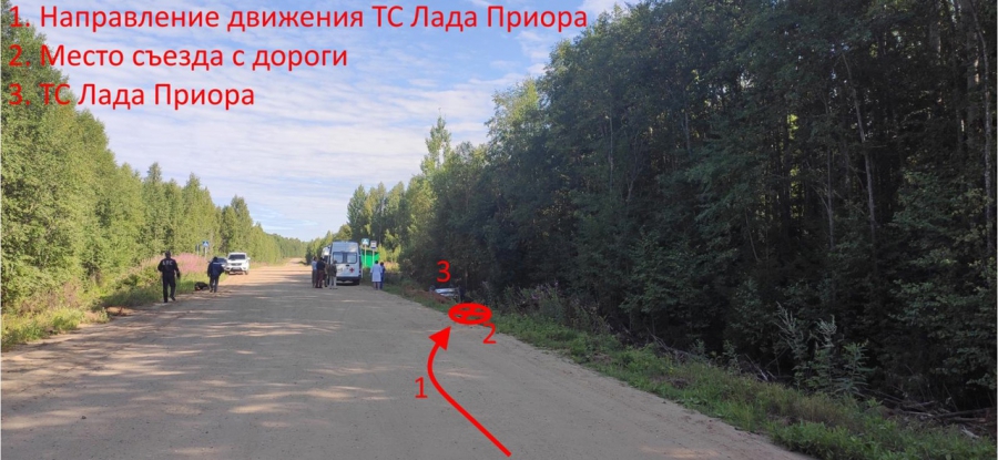 В Костромской области жена подменила мужа за рулём – и погибла
