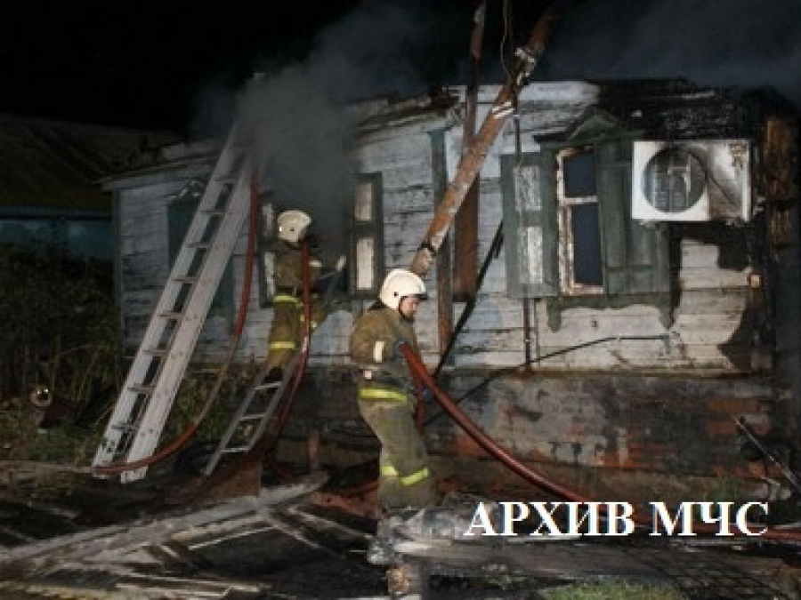 На пожаре в Костромском районе пострадал человек