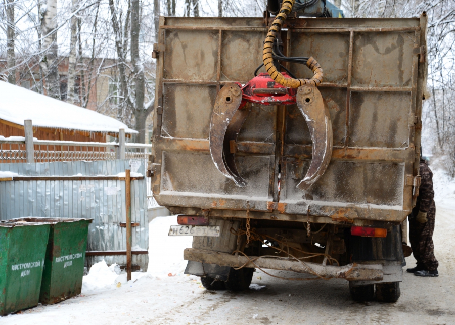 В Костроме усилят контроль за вывозом мусора