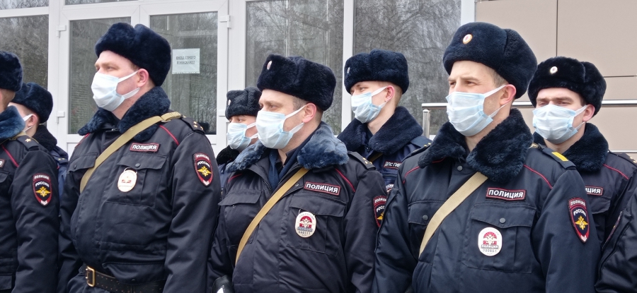 Сводный отряд полиции из Костромской области отправился в длительную командировку
