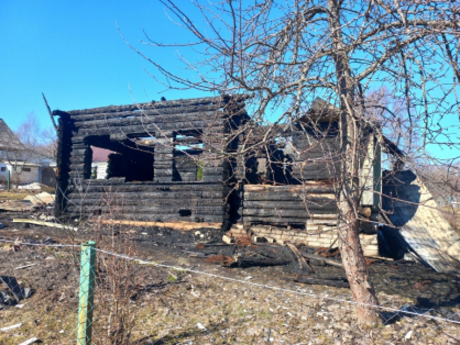 В Костромской области женщина погибла при пожаре в собственном доме