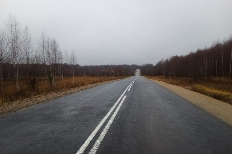 Еще одну дорогу с Костромской области полностью отремонтировали
