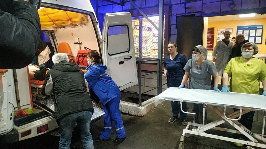 Все пострадавшие в крушении Ми-2 доставлены в городскую больницу Костромы