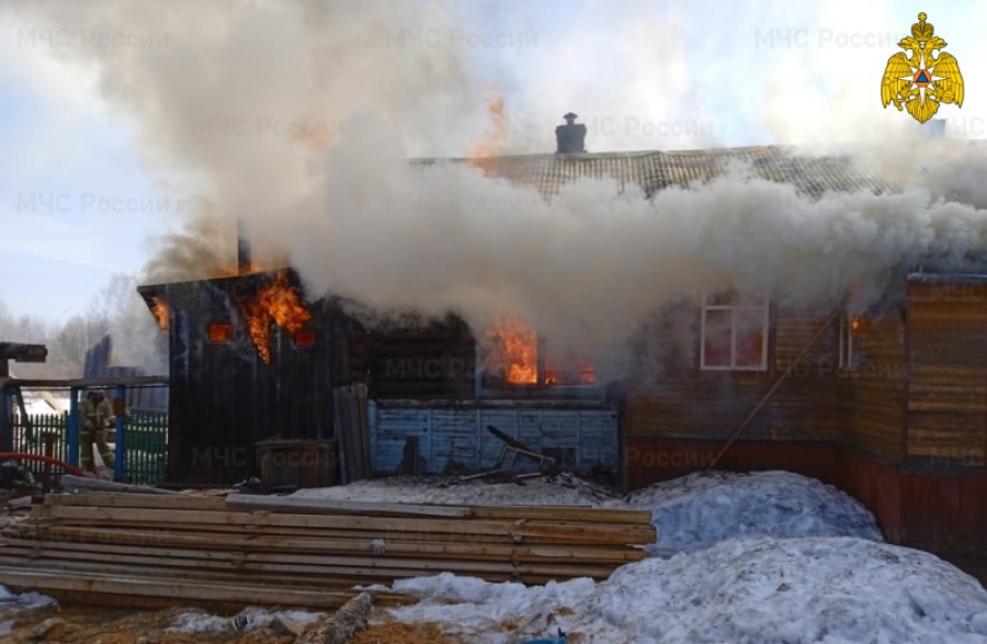 В Костромской области на пожаре погибла четырёхлетняя девочка