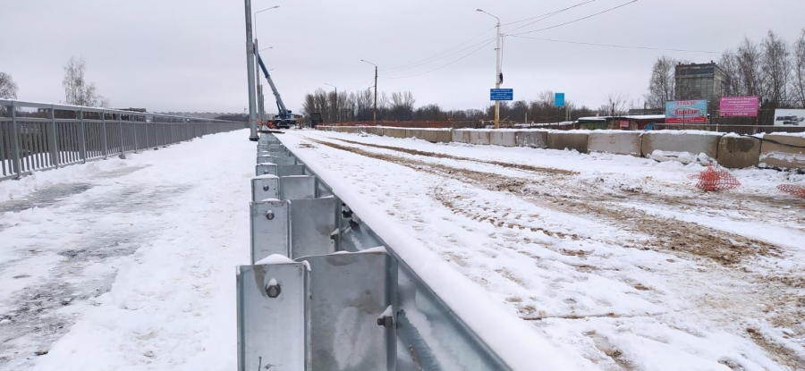 Движение транспорта по путепроводу в микрорайоне  Юбилейный в Костроме обещают возобновить вечером 12 декабря