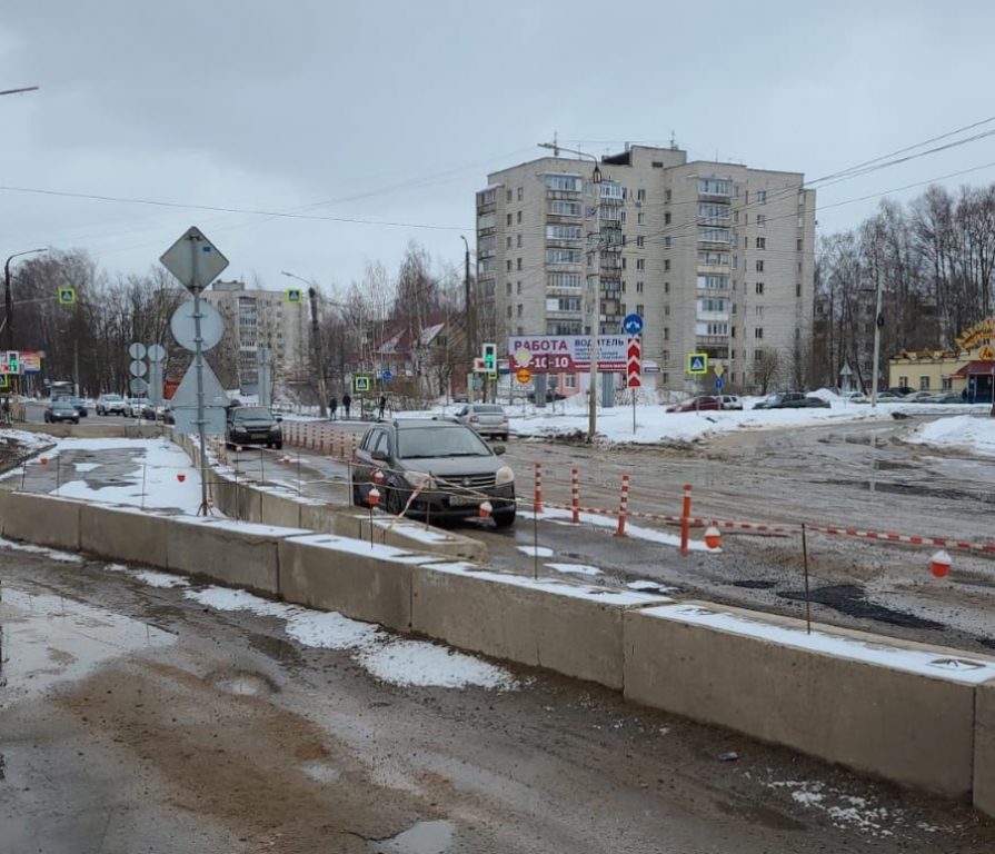 В Костроме открыто движение по путепроводу в микрорайоне Юбилейный